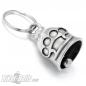 Preview: Biker-Bell With Strong Brass Knuckles Motif Outlaw Rebel Motorcycle Bell Lucky Charm